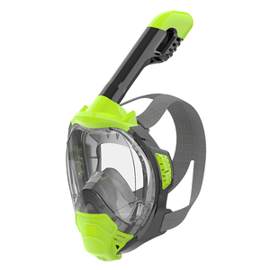 Masker Diving Full Face Terlaris 2025 Desain Pernapasan Bebas Dengan Snorkel Dry Top Masker Snorkel Full Face - Product Image 6