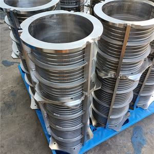 Filtro de la máquina de desagüe de vaca de la India Tambor/Filtro de pantalla de alambre de cuña/Elementos de filtro - Product Image 2