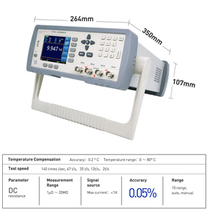 เครื่องวัดความต้านทานดิจิตอล AT516 มิลลิโอห์มมิเตอร์ รุ่น AT516 ขายดี - Product Image 2