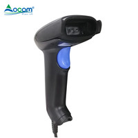 Escáner de Códigos QR Omnidireccional USB de Mano, Nueva Actualización OCBS-W217 CMOS 1D 2D, Escáner de Códigos de Barras POS