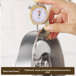 <span class=keywords><strong>Gamelle</strong></span> Réversible pour Animaux de Compagnie, Design Os, en Acier Inoxydable, pour Chiens de Petites et Moyennes Races, Distributeur Lent d'Aliments - Product Image 6