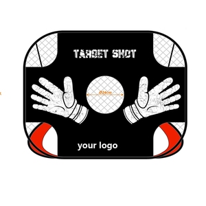 Portatile pieghevole 2 in 1 Obiettivo di Calcio di gioco del calcio di Formazione Pratica Netto per Sport Indoor e Outdoor - Product Image 1