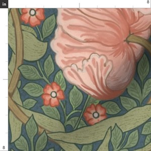 Vải voan in họa tiết hoa lá phong cách Victoria cổ điển Pimpernel Floral dùng may váy - Product Image 4