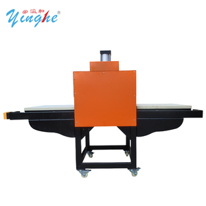 Yinghe เครื่องรีดผ้าสองชั้นแบบนิวเมติกขนาดใหญ่ระบบอัตโนมัติ100*130ซม. เครื่องรีดร้อน - Product Image 3