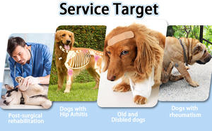 Tas Ransel Pengangkat Hewan Peliharaan Mewah dari Poliester untuk Rehabilitasi Darurat, <span class=keywords><strong>Harness</strong></span> untuk Anjing Penyandang Disabilitas, Perawatan Mandi, Pemotongan Kuku - Product Image 5