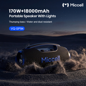 Haut-parleurs de musique Miccell en gros 170W, 18000mAh, longue autonomie, étanches IPX5 pour fêtes au bord de la <span class=keywords><strong>piscine</strong></span>, <span class=keywords><strong>camping</strong></span> - Product Image 2