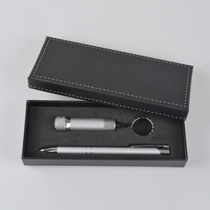 Biểu Tượng Tùy Chỉnh Điều Hành Bút Bộ Quà Tặng Với Cao Cấp Kinh Doanh Đèn Pin Và Mềm Stylus Keychain Khuyến Mại Hộp Quà Tặng - Product Image 5