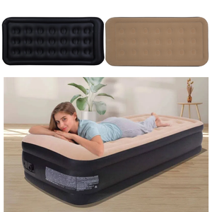 Colchón Inflable Avenli, Tamaño Individual, para Interior y Exterior, con Bomba Incorporada para Uso en Interiores - Product Image 4