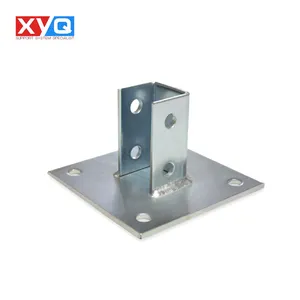 Unistrut Fittings Strut Accessory 4 Holes Strut Post Base For Support Channel Base Del Poste Del Puntal