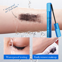 Mascara 4D en fibres SADOER Cosmetics, produit de beauté OEM ODM, tube de mascara imperméable, longue durée, maquillage naturel, volume et recourbement