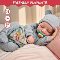 Babeside Adorables Poupées Souples Bébés Jouets pour Filles Princesse Enfant Mode Corps Entier Kit Poupée Réaliste Bébé Reborn