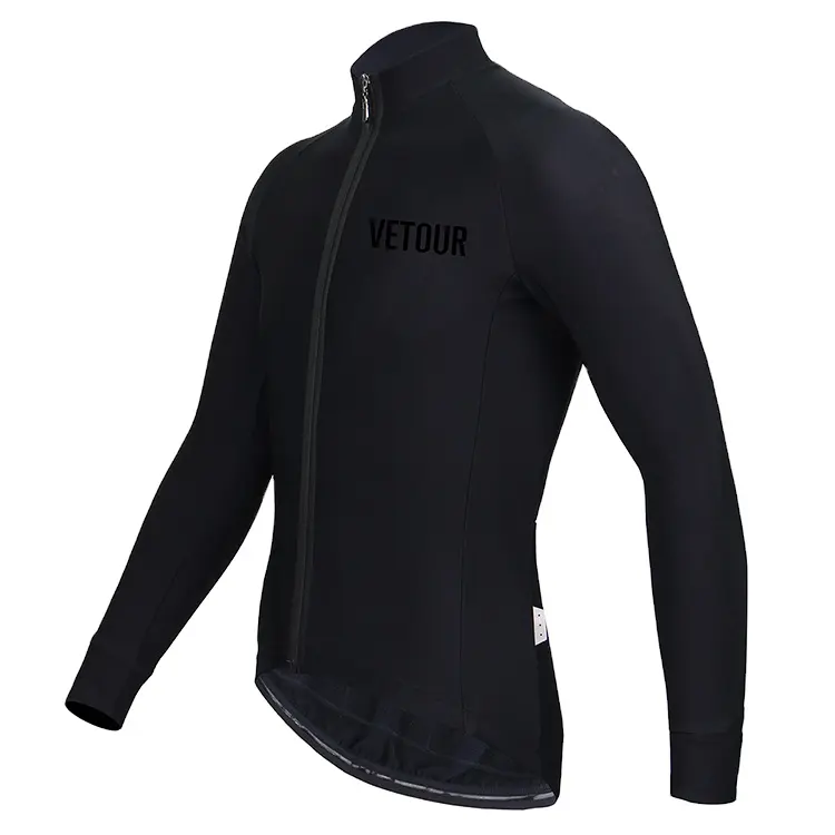 Factory Price Black Long Sleeve Jersey Bike Cycling Men Clothing Jersey Bike Men Cycling Men's Jacket
