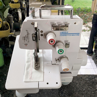 FN257D SKYFLY Mini Machine à coudre domestique sur pied, nouvelle, à engrenage en fer, multifonction, haute vitesse, facile à utiliser, pour surjet et interlock