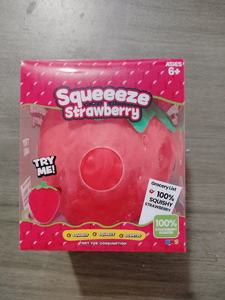 Jouets à presser extra-larges en forme de fruits : Ananas et raisin, jouets anti-stress adaptés aux enfants et aux adultes pour soulager le stress - Product Image 5