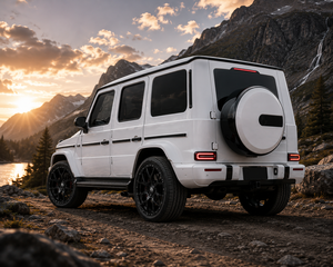 Jantes en alliage forgées tout-terrain robustes ZL 5 trous 5x130 pour <span class=keywords><strong>Mercedes</strong></span> <span class=keywords><strong>Classe</strong></span> <span class=keywords><strong>G</strong></span> W463 W465 20 22 24 pouces <span class=keywords><strong>4x4</strong></span> - Product Image 6