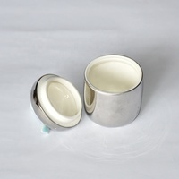 Boîte à Bijoux en Céramique Animaux Argent Électroplaqué Hibou Écureuil Oiseau Pot de Rangement en Porcelaine Cadeau de Pâques Printemps Vente en Gros