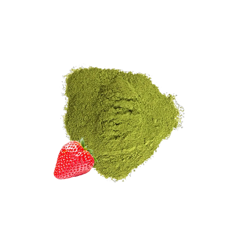 Bột Matcha Trà Xanh Trà Xanh Hương Vị Dâu Tây 3 Trong 1