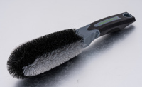 Brosse de nettoyage automobile MK-C014, manche long de 30 cm, poils doux, pour roues, jantes, compartiment moteur, emblèmes
