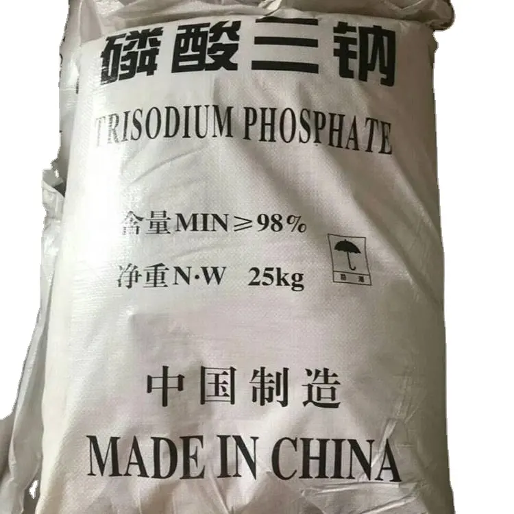 Fabricant de phosphate trisodique Na3po4 98% de haute pureté de qualité alimentaire/phosphate de tri sodium/TSP/ CAS 7601 au meilleur prix