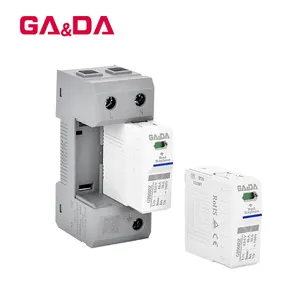 Ready For Delivery AC SPD 2P 255V 12KA T2 Lighting Protector Surge Protection Device Surge Arrester