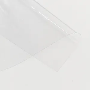 Пленка ПВХ рулонный лист прозрачный пластиковый Супер Кристалл