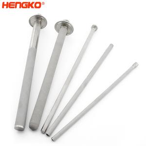 HENGKO OEM Edelstahl Poröser Metall-Gasdiffusor 0,5-2 Mikron Karbonisierungs-Nano-Feinblasendiffusor für 3D-Druck - Product Image 1
