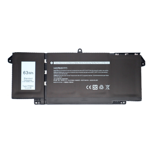 63Wh 9JM71 Lithium Ion Laptop Battery for Dell Laptop Latitude 5320 7320 7420 7520 Series with Multiple Safety Features