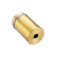 Entretoises creuses en acier inoxydable 304 de 12 mm à 40 mm, noires/blanches/dorées/argentées, pour fixation de panneaux publicitaires et verre