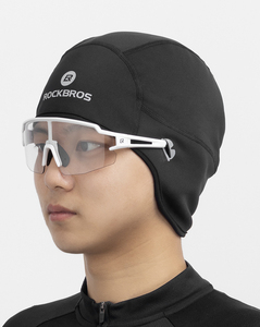 <span class=keywords><strong>ROCKBROS</strong></span> 冬季保暖透气羊毛骷髅帽男女通用带眼镜孔户外骑行自行车头饰头帽 - Product Image 1