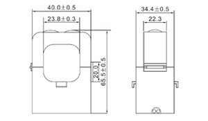 Heyi asct DP-88 500/5A độ chính xác cao hiện tại biến áp sử dụng nhập khẩu Nhật Bản New sillcion tấm - Product Image 2