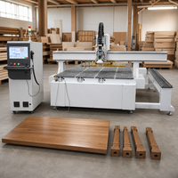 Machine à bois CNC 4 axes 2030 avec dispositif rotatif 3D, machine de découpe de meubles en bois avec broche ATC