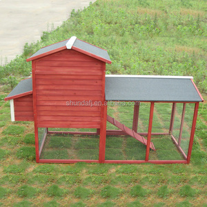 SDC012 Eco-Friendly Wooden Pet House Chicken Coop with <b>Extra</b> <b>Large</b> Pen - Product Image 5