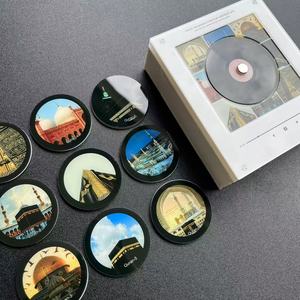 Imán de Refrigerador Personalizado con Foto, Disco de <span class=keywords><strong>Vinilo</strong></span> NFC, Música, Kpop ARMY, Canción de <span class=keywords><strong>Spotify</strong></span>, Decoración para el Hogar, Regalo - Product Image 1