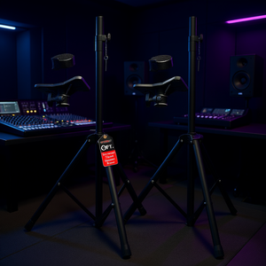 GFT Adjustable Tripod <b>Speaker</b> Stand 72 Inch Metal DJ Studio Monitor <b>Mount</b> Accessory - Product Image 2