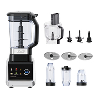 Licuadora Multifunción 12 en 1, Exprimidor, Procesador de Alimentos, Mezclador de Frutas, Preparador de Smoothies, Mezclador Nutritivo, Molinillo