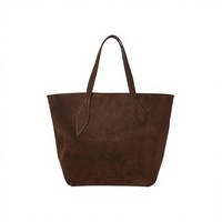 Tas Selempang Kulit Asli Wanita Gaya Barat BS INTERNATIONAL OEM Mendukung Cetak Logo Kustom Ringan Tahan Air Dapat Dilepas