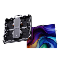 Écran LED de location modulaire avec protection d'angle P1.95 P2.6 P2.97 P3.91 pour remorque de roadshow mobile