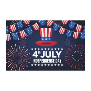 2023 New Independence Day Red And White Stars And Stripes Fourth Of July Party Decoration The Flag Of The United States