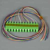Splitter PLC Mini 1x8/1x16 Serat Monomodo - Konektor SC APC FTTH