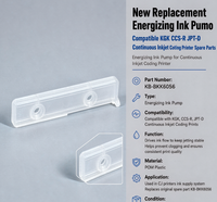 Nouvelle pompe à encre énergisante de remplacement KB-BKK6056 compatible avec les imprimantes à jet d'encre continu KGK CCS-R JPT-D, pièces détachées