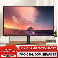 Moniteur professionnel LCD 19,5/21,5 pouces 1K 60Hz avec panneau MVA et haut-parleur intégré pour ordinateur de bureau industriel à bordure micro
