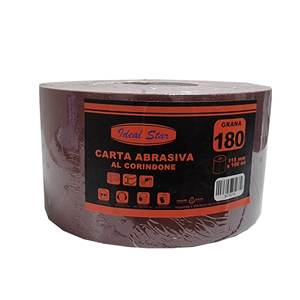 Papier abrasif céramique IDEAL STAR grain 80 rouleau 115x50mt pour le meulage - Product Image 2
