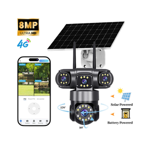 Tất cả các vòng 360 ° Bảo hiểm Wifi Camera An Ninh ba ống kính miễn phí xoay tầm nhìn ban đêm <span class=keywords><strong>CMOS</strong></span> cảm biến mái vòm Hỗ trợ thẻ nhớ SD IP - Product Image 3