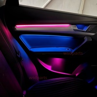 Pour Audi Q5/Q5L 2018+ : Éclairage d'ambiance LED pour l'intérieur de la voiture, plaque de recouvrement lumineuse, lampe de dossier – Amélioration de l'éclairage intérieur