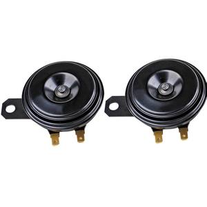 CHSKY – Klaxon universel de voiture, 12V, volume 110-129db, Klaxon électrique noir, Klaxon de <span class=keywords><strong>moto</strong></span>, système Audio de voiture - Product Image 1