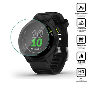 ฟิล์มกันรอยหน้าจอสำหรับ <span class=keywords><strong>Garmin</strong></span> <span class=keywords><strong>Forerunner</strong></span> 158 <span class=keywords><strong>55</strong></span>,นาฬิกาอัจฉริยะกระจกนิรภัย9H 2.5D ฟิล์มป้องกันรอยขีดข่วนใส - Product Image 2
