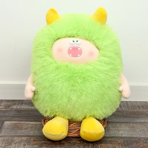 Super Pink Cute and Silly Little Monster Juguete de peluche Korean Ins Cloth Doll Regalo de cumpleaños con relleno de algodón PP - Product Image 5