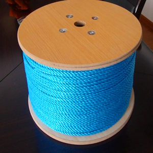 Cường độ cao 3 SỢI XOẮN 200 sân quanh co <span class=keywords><strong>6mm</strong></span>-12mm HDPE PP nylon màu xanh linh hoạt đóng gói dây thừng cordage 8mm bao gồm - Product Image 5