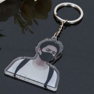 Free Sample No MOQ Custom Acrylic Keychains with Creative Logo ODM Promotional Carabiners Minimum Order Quantity Removed - Product Image 2