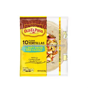 Sac d'emballage alimentaire personnalisé refermable à fermeture éclair pour tortillas de farine avec encoche de déchirement - Product Image 3